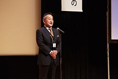 開会式 簗瀬武史大会長